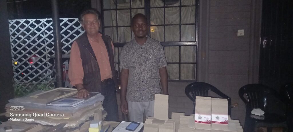 We use organic materials to make paper, says Walter ‘’Mapepa’’