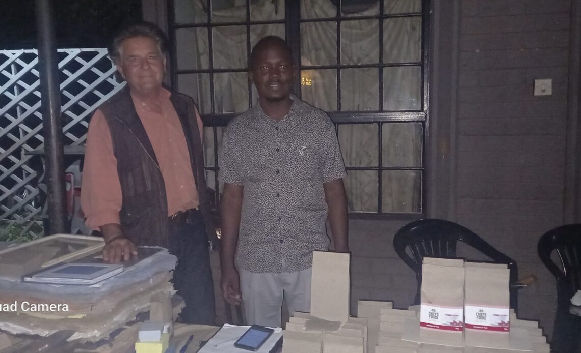 We use organic materials to make paper, says Walter ‘’Mapepa’’