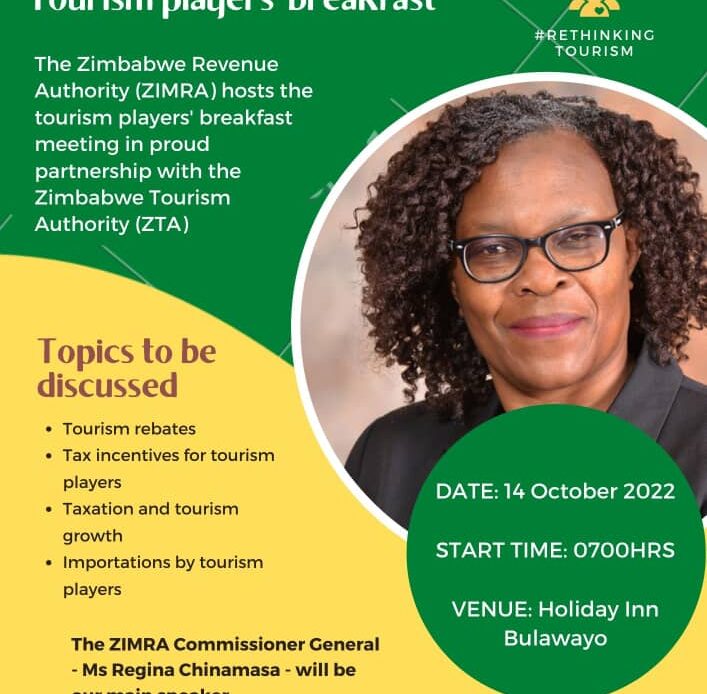 ZIMRA to host breakfast with tourism players at Sanganai/Hlanganani |Tourism Focus Zimbabwe